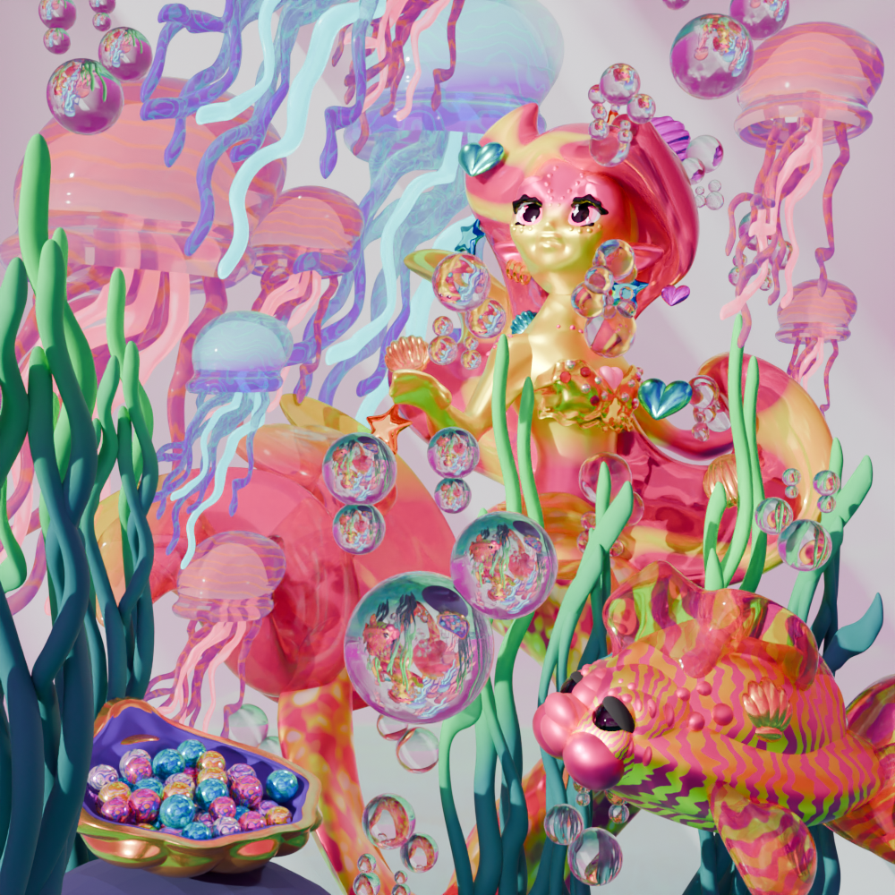 Waiting for the bus in the desert